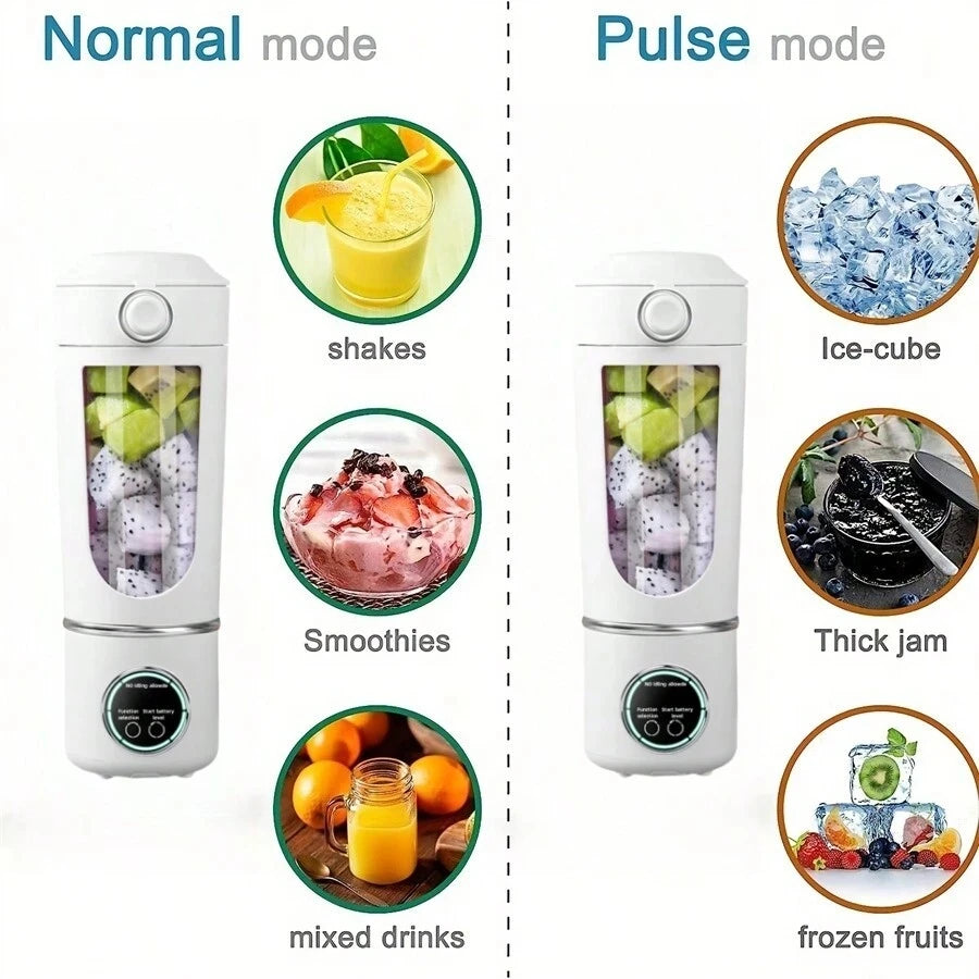 BlendBuddy™ 2-in-1 Portable Juice Blender