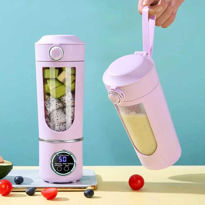 BlendBuddy™ 2-in-1 Portable Juice Blender