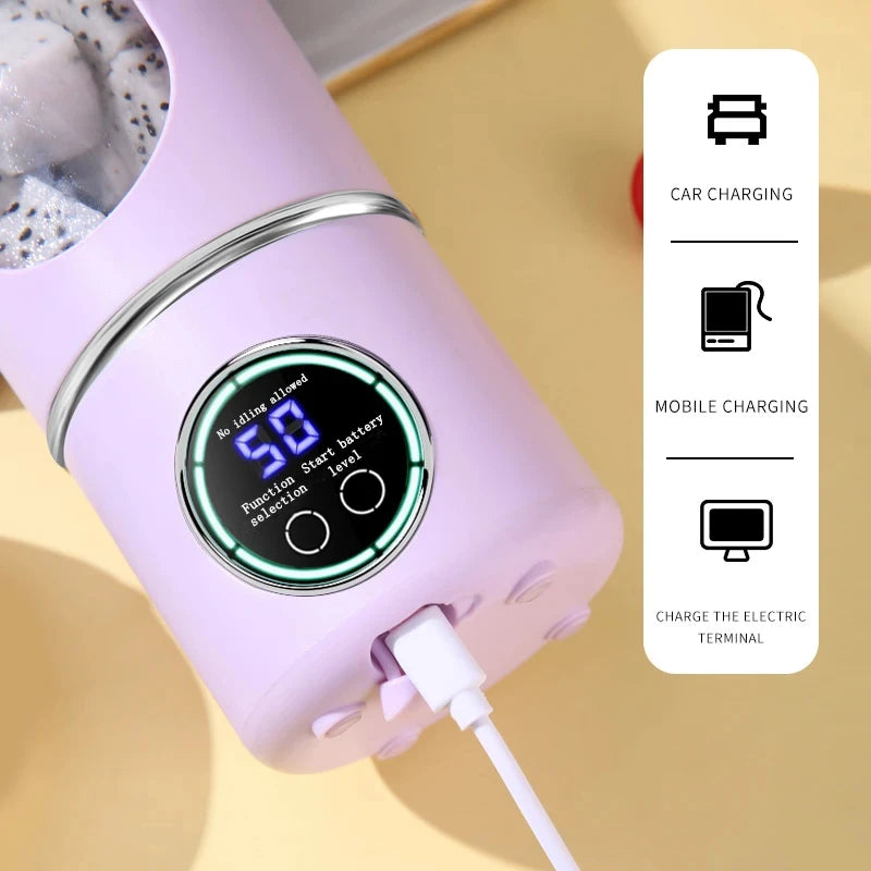 BlendBuddy™ 2-in-1 Portable Juice Blender