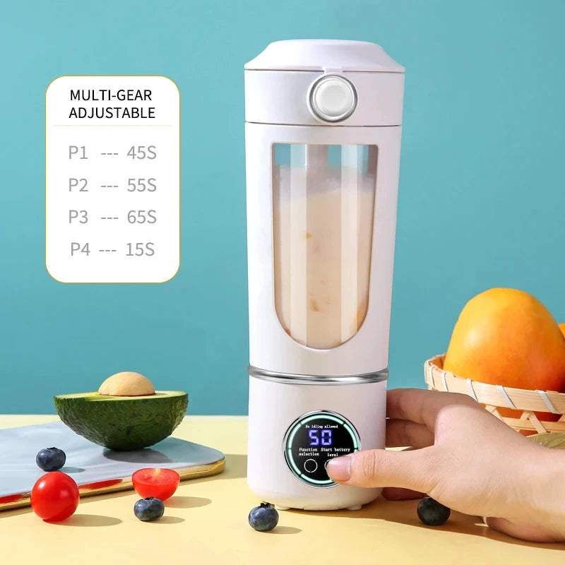 BlendBuddy™ 2-in-1 Portable Juice Blender