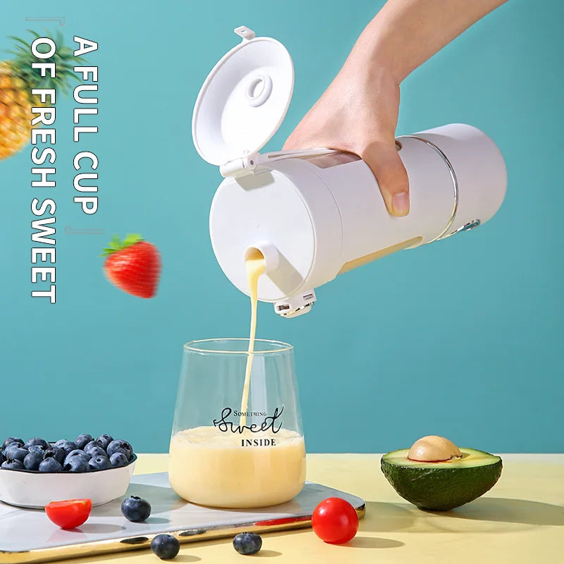 BlendBuddy™ 2-in-1 Portable Juice Blender